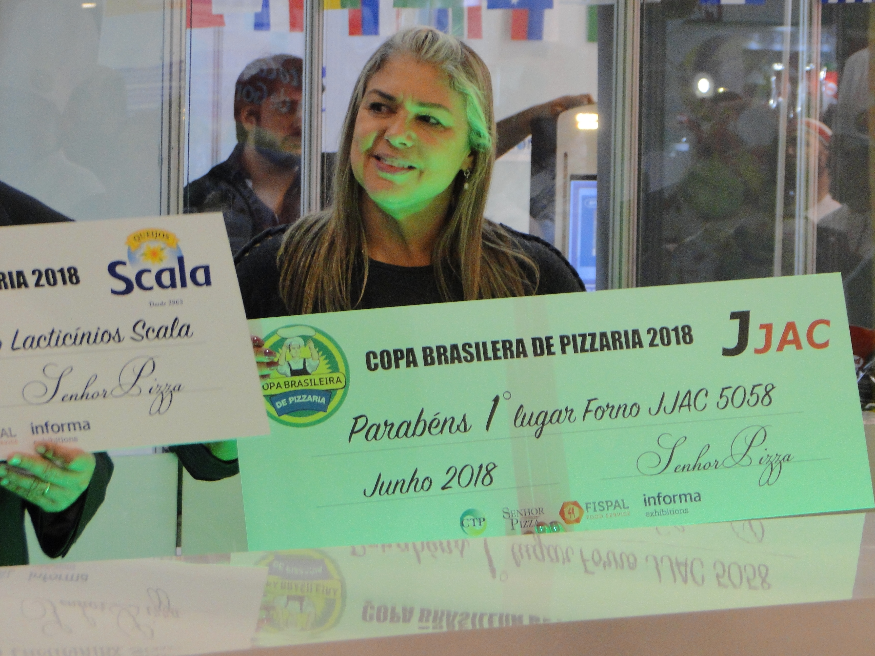 Prêmio para o primeiro colocado na copa brasileira de pizzaria 2018.